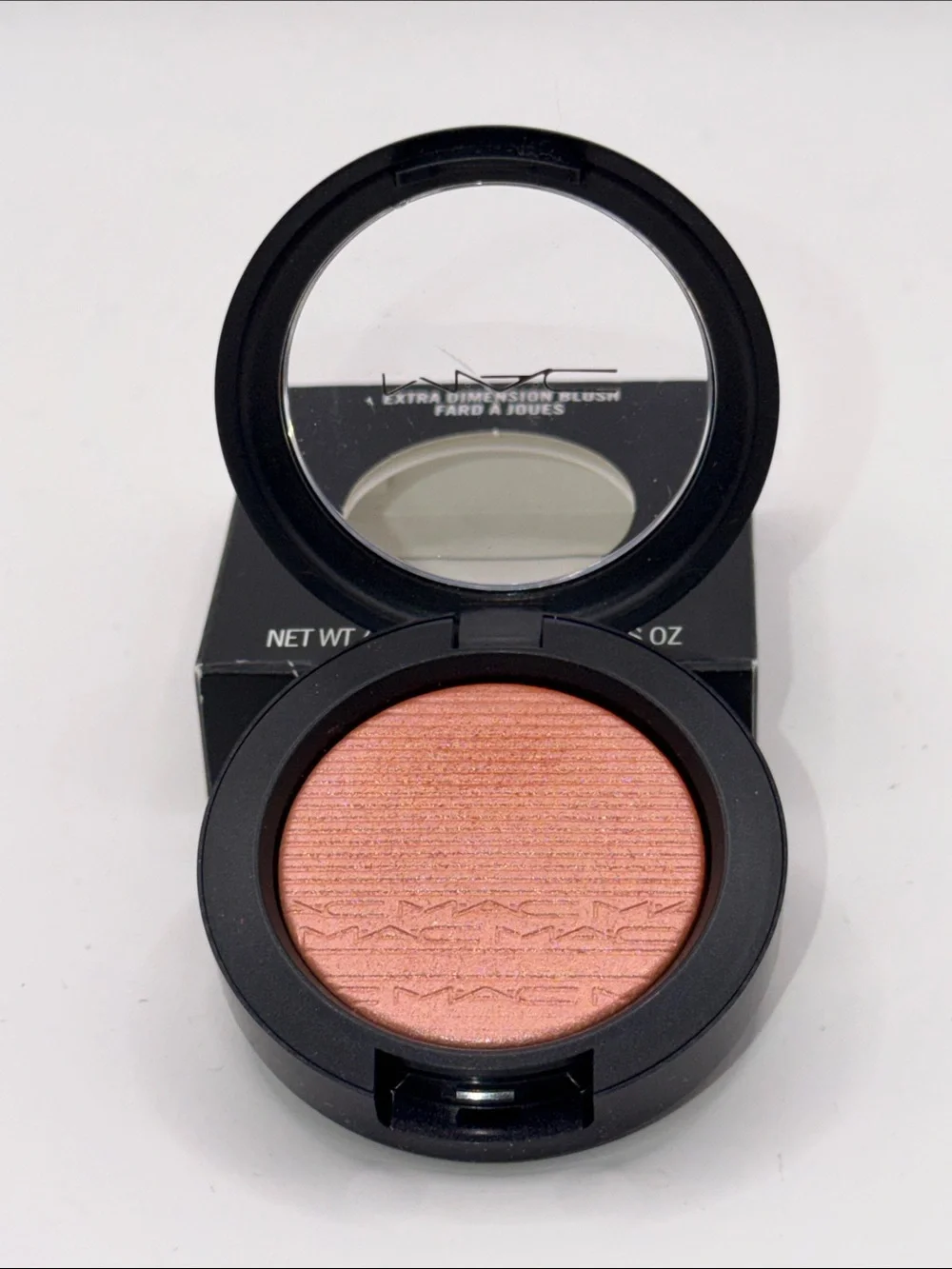 MAC EXTRA DIMENSION BLUSH in FAIRLY PRECIOUS Soft Apricot/Coral F/S 0.14 Oz NIB! - Picture 9 of 13